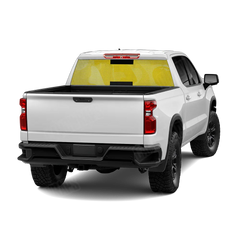 Ragged Elite Yellow Rear Window Graphics