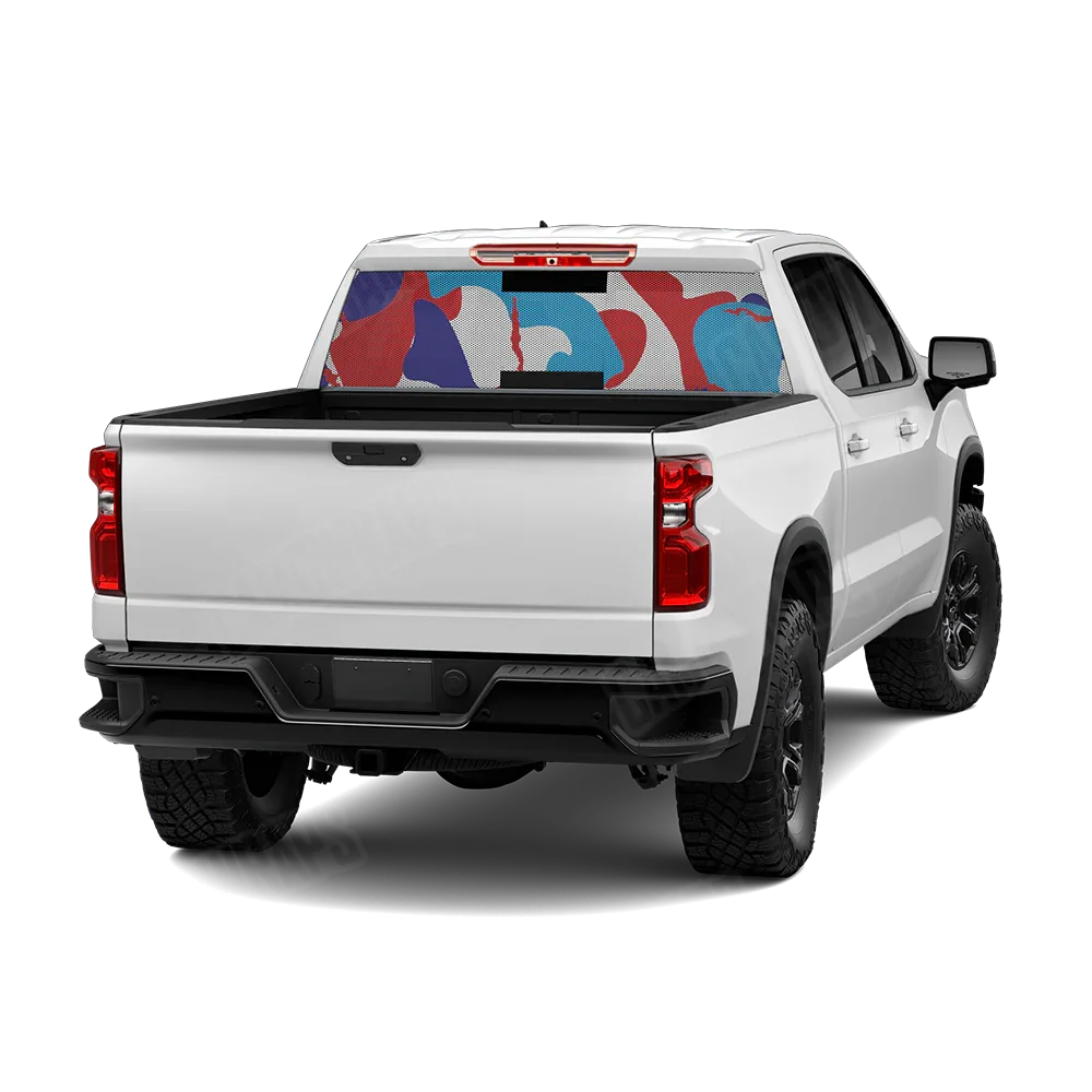 Ragged M Series Rear Window Graphics