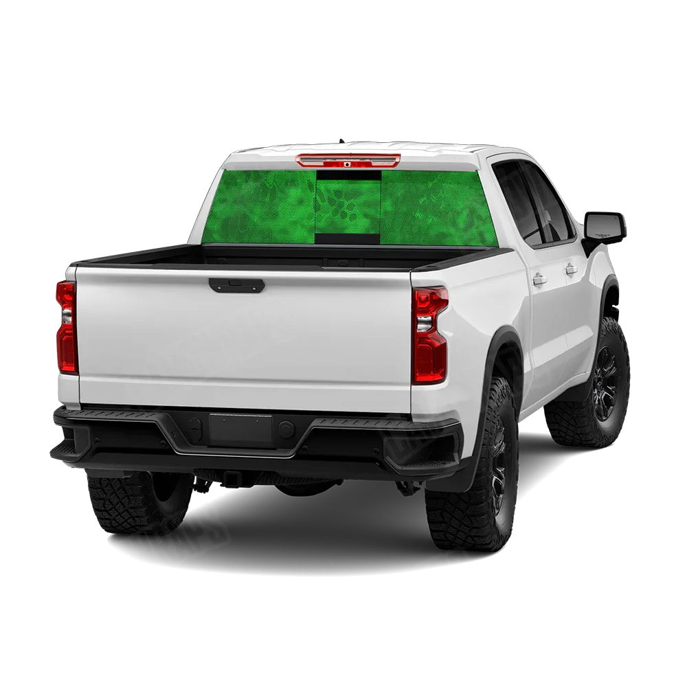 Kryptek Green Rear Window Graphics