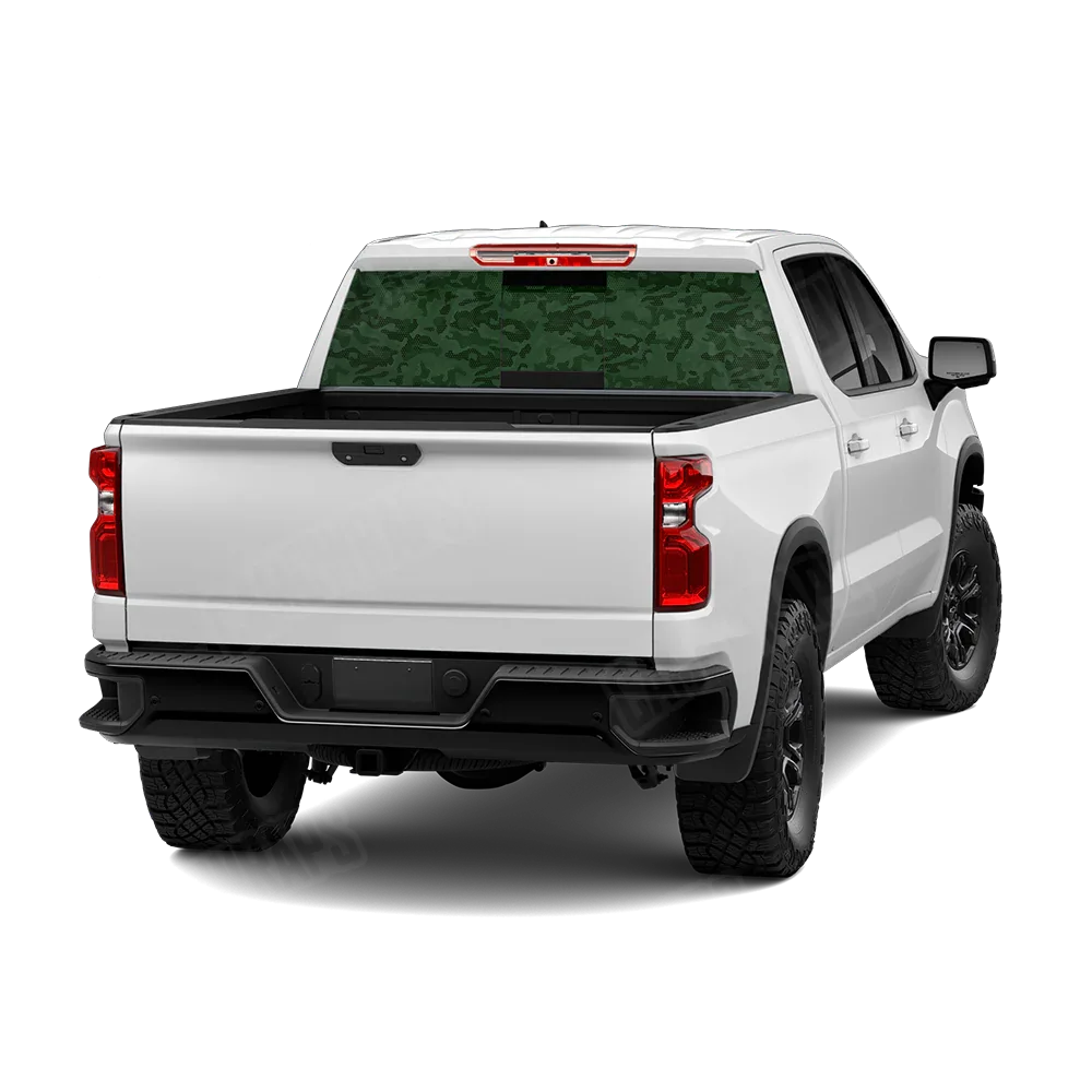 Classic Elite Green Rear Window Graphics