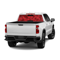 Cumulus Elite Red Rear Window Graphics