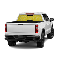 Ragged Elite Yellow Rear Window Graphics