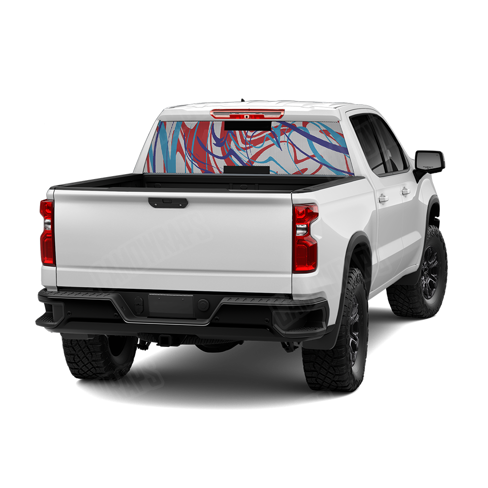 Liquid Smoke M Series Rear Window Graphics