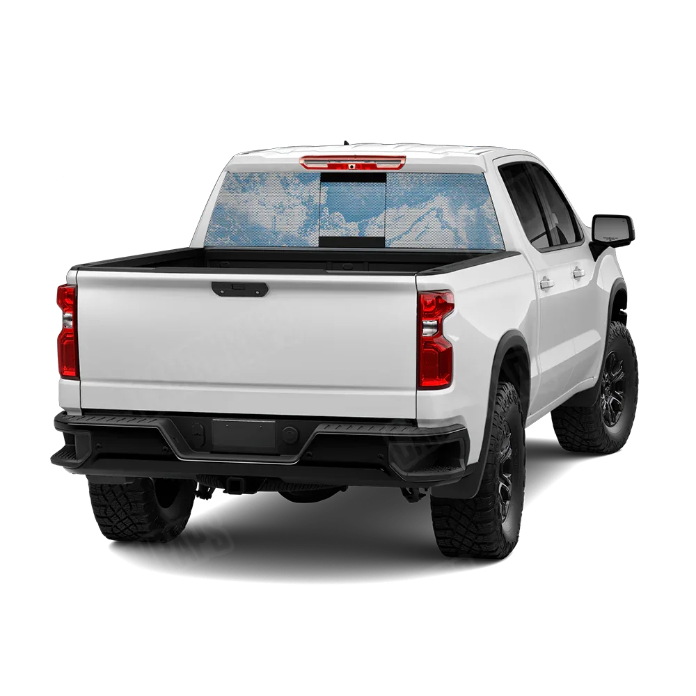 Realtree XTREME Ice Rear Window Graphics
