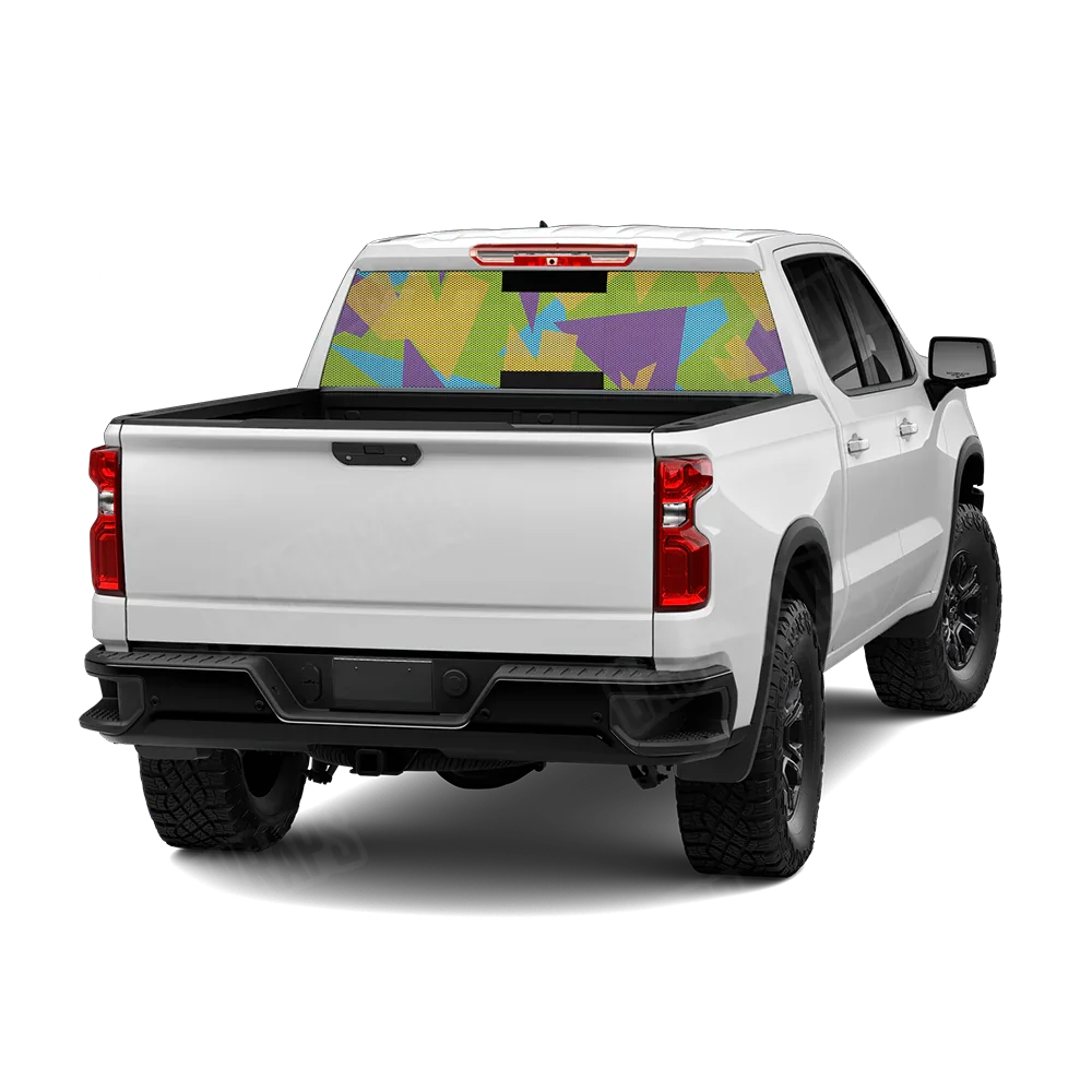 Shattered Carnival Rear Window Graphics