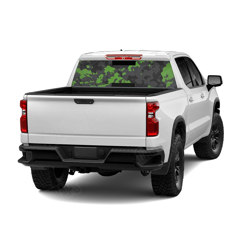 Treetop Metro Green Rear Window Graphics