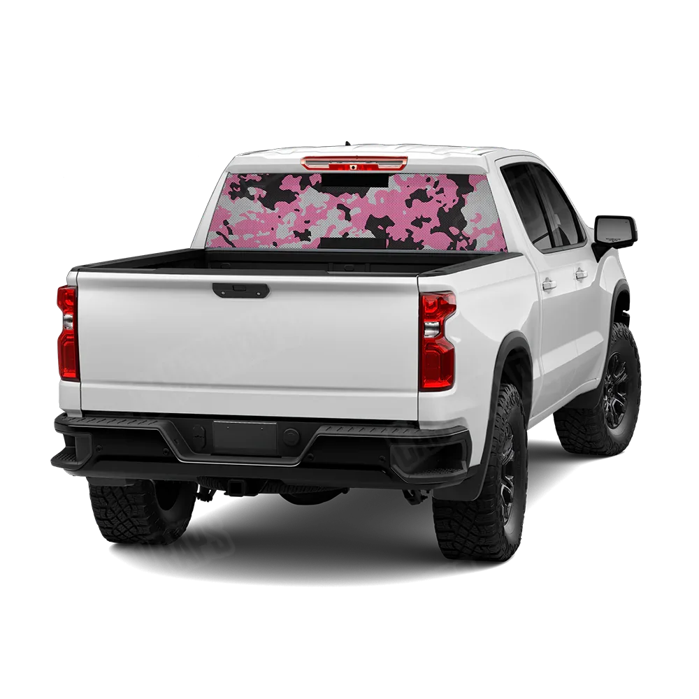 Treetop Pink Tiger Rear Window Graphics