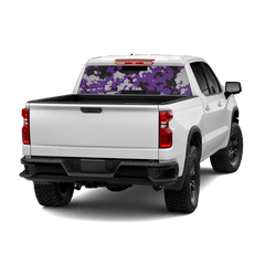 Treetop Purple Tiger Rear Window Graphics