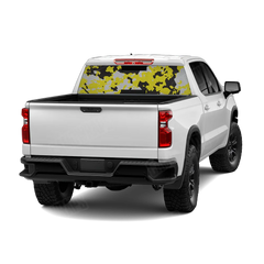 Treetop Yellow Tiger Rear Window Graphics