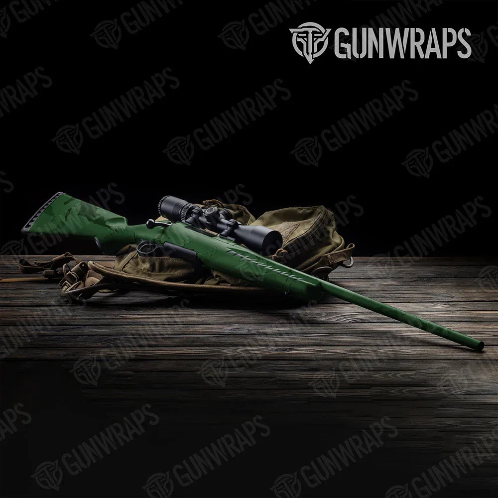 Battle Storm Elite Green Rifle Gun Skin Vinyl Wraps