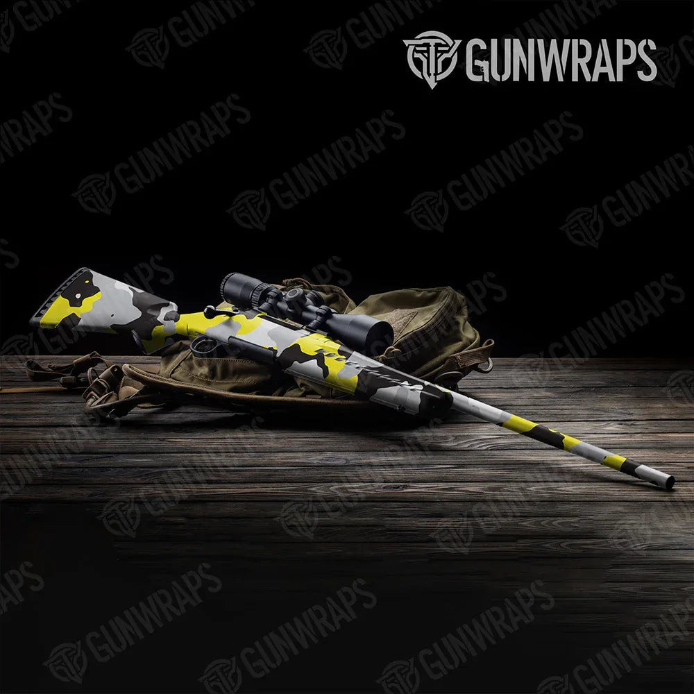 Cumulus Yellow Tiger Rifle Gun Skin Vinyl Wraps