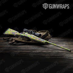 Digital Carnival Rifle Gun Skin Vinyl Wraps