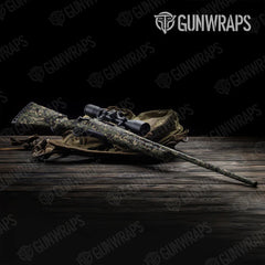 Digital Militant Blue Rifle Gun Skin Vinyl Wraps