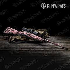Digital Pink Rifle Gun Skin Vinyl Wraps