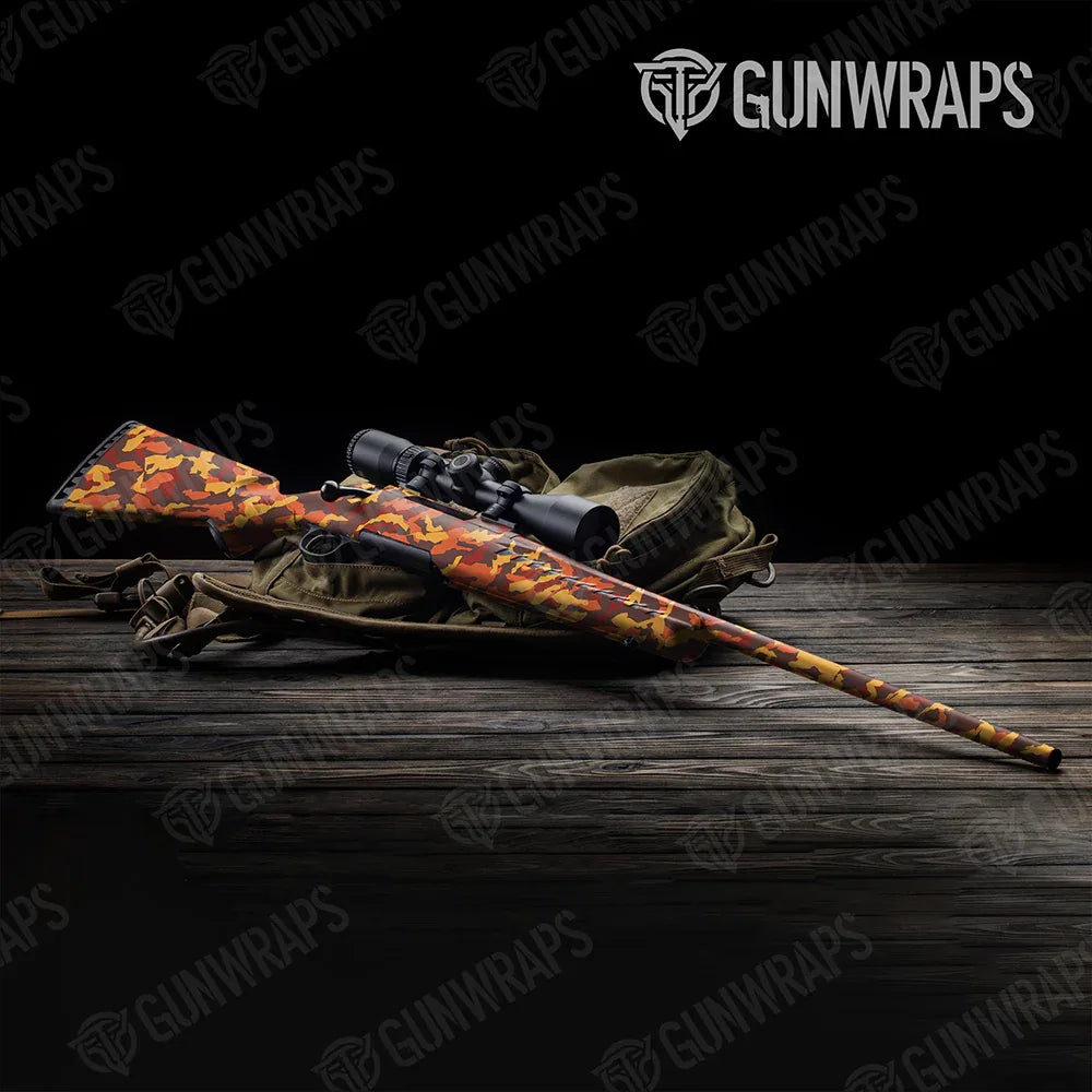 Erratic Autumn Rifle Gun Skin Vinyl Wraps