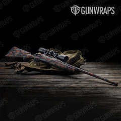 Erratic Blue Copper Rifle Gun Skin Vinyl Wraps
