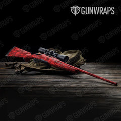 Erratic Elite Red Rifle Gun Skin Vinyl Wraps