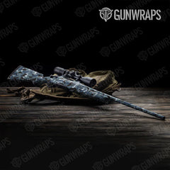Erratic Navy Rifle Gun Skin Vinyl Wraps