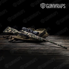 Erratic Woodland Rifle Gun Skin Vinyl Wraps