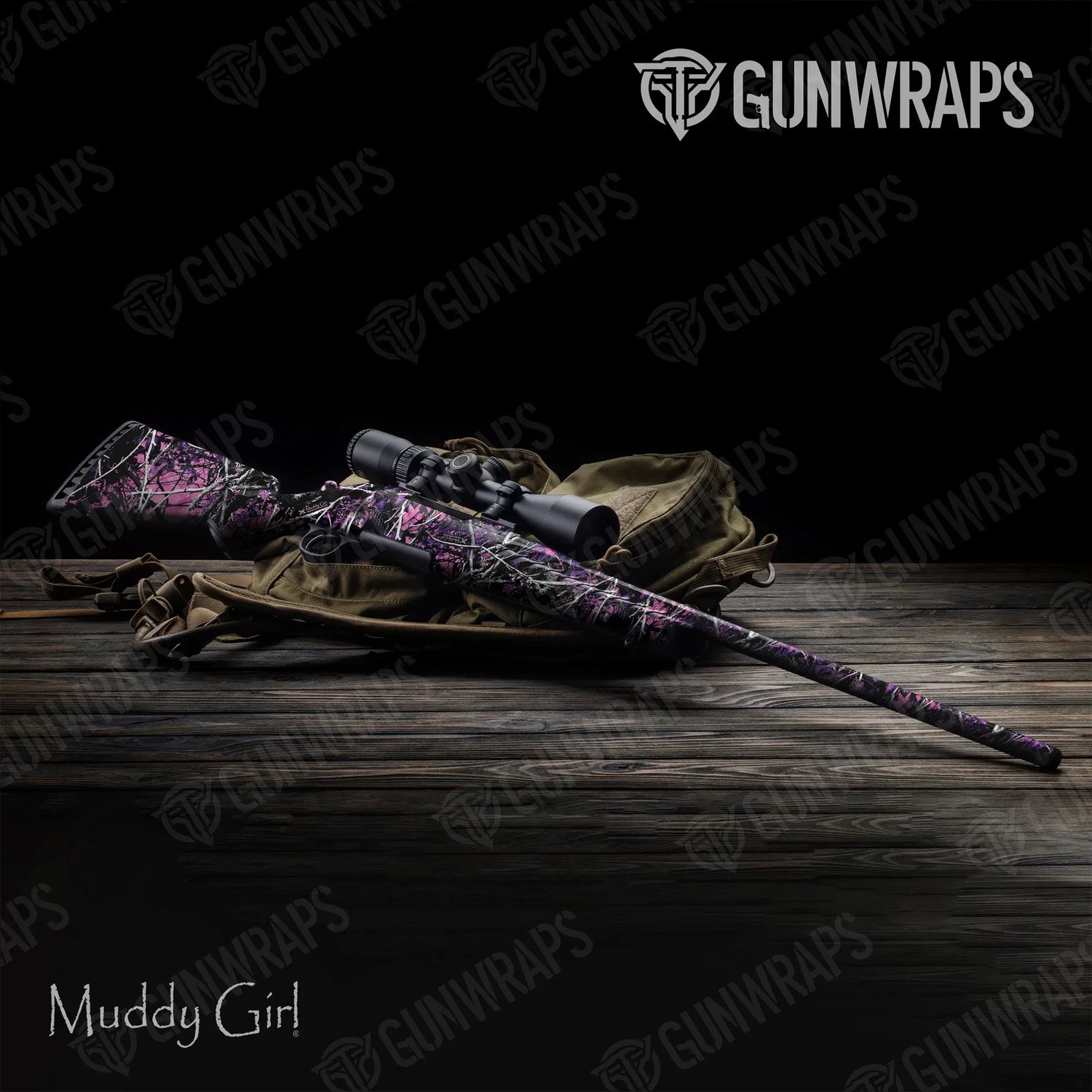Muddy Girl Original Rifle Gun Skin Vinyl Wraps