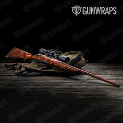 Nature Orange Forest Rifle Gun Skin Vinyl Wraps