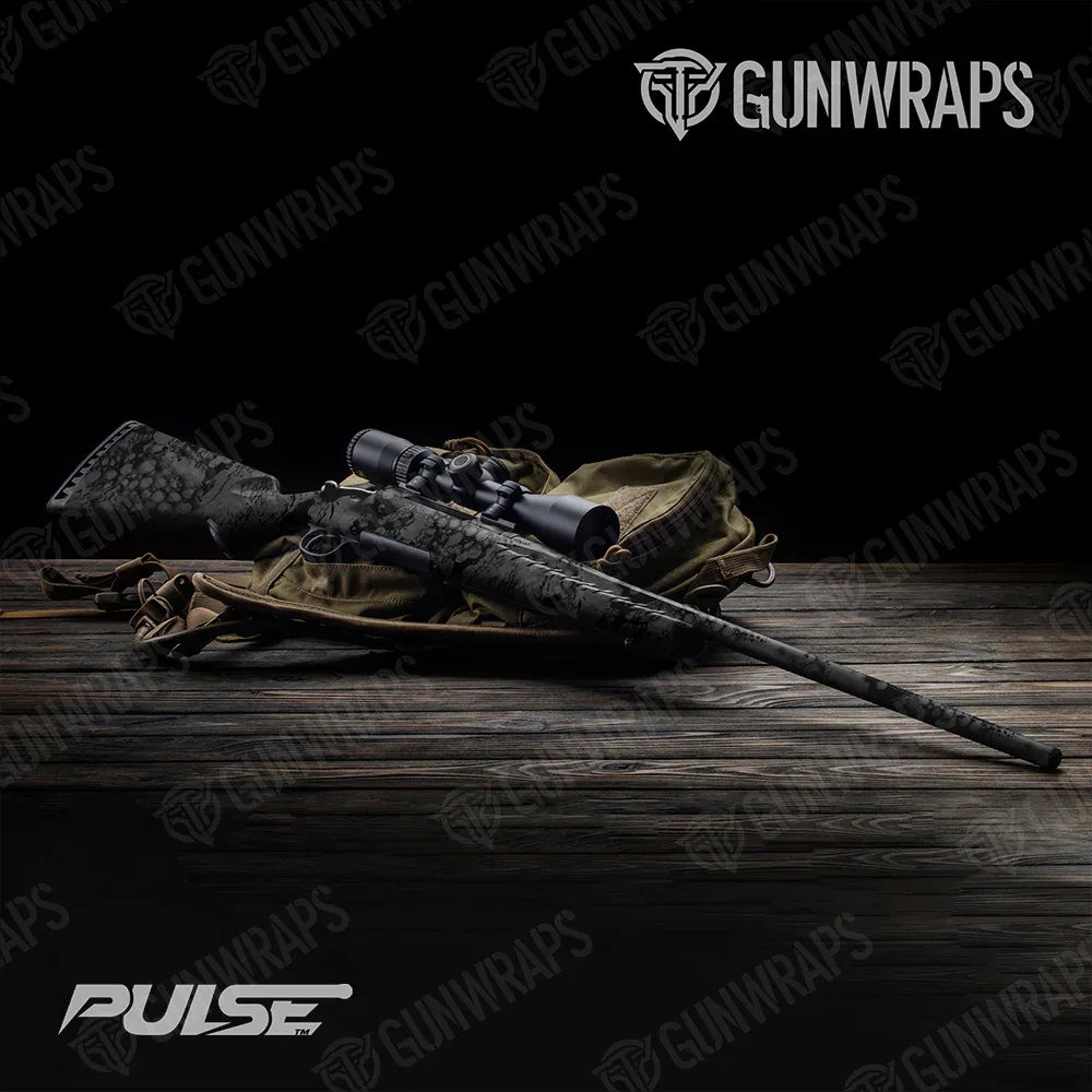 Pulse Midnight Rifle Gun Skin Vinyl Wraps