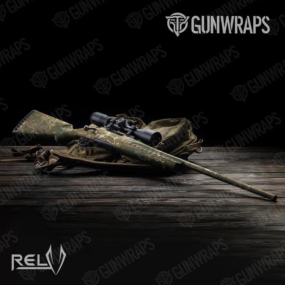 RELV Moab Rifle Gun Skin Vinyl Wraps