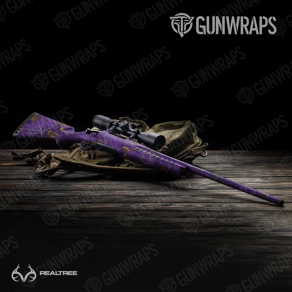 Realtree XTRA Colors Purple Rifle Gun Skin Vinyl Wraps