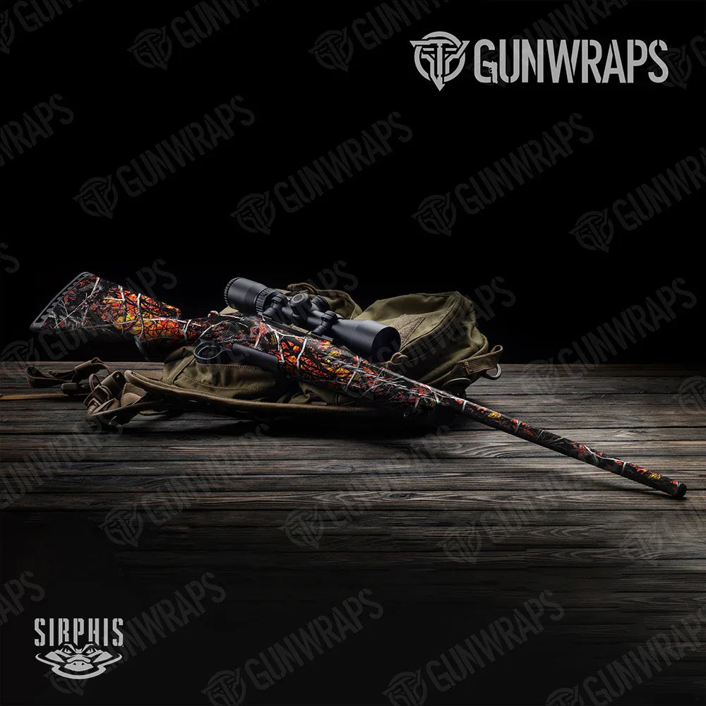 Sirphis Wildfire Rifle Gun Skin Vinyl Wraps