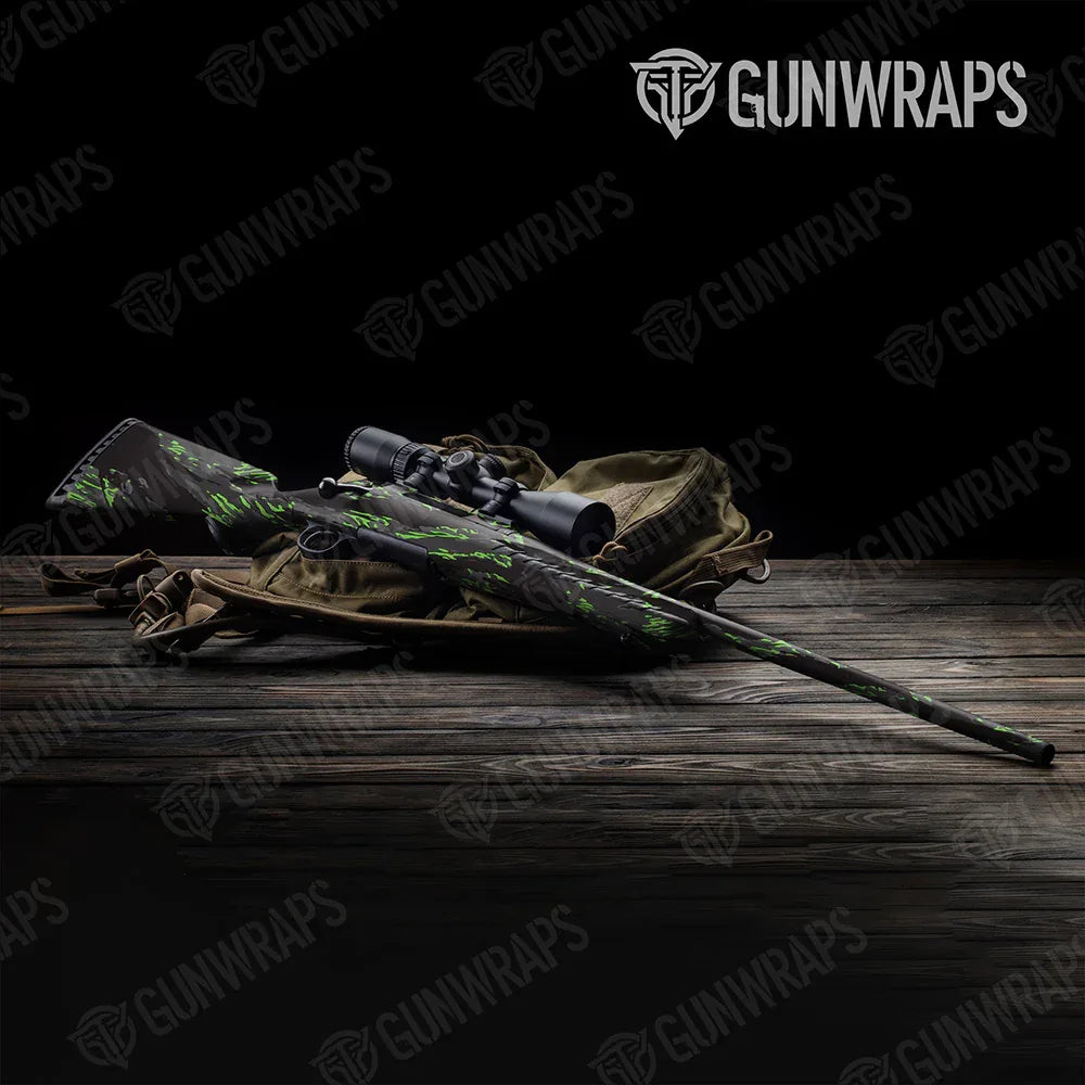 Vietnam Tiger Stripe Metro Green Rifle Gun Skin Vinyl Wraps
