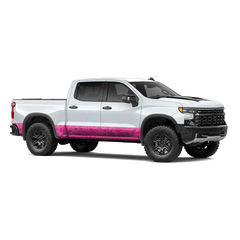 Crystal Elite Magenta Rocker Panel Wraps
