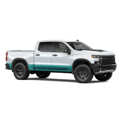 Digital Elite Tiffany Blue Rocker Panel Wraps