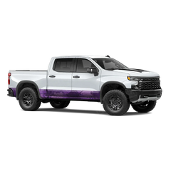 Halftone Splatter Elite Purple Rocker Panel Wraps