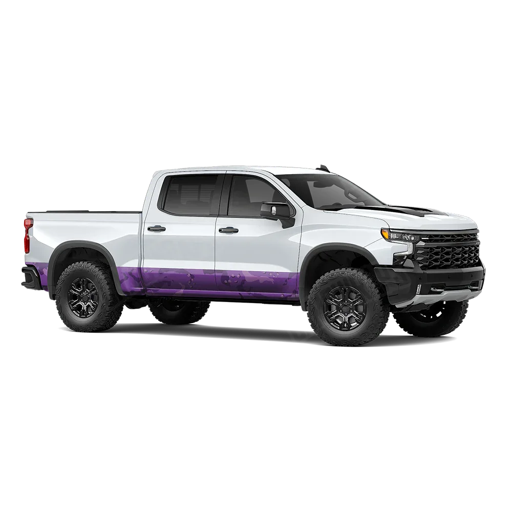 Battle Storm Elite Purple Rocker Panel Wraps
