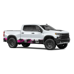 Cumulus Magenta Tiger Rocker Panel Wraps