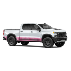 Ragged Elite Pink Rocker Panel Wraps