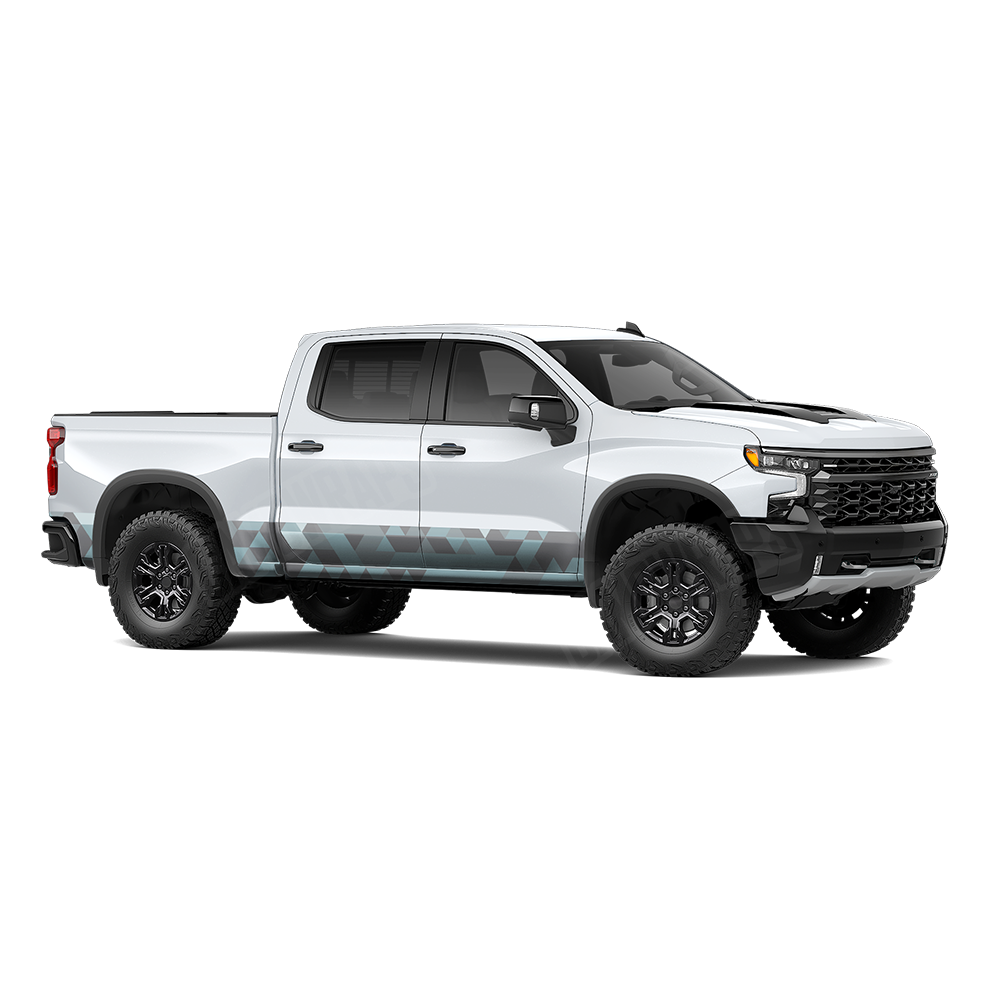 Triangle Overcast Rocker Panel Wraps