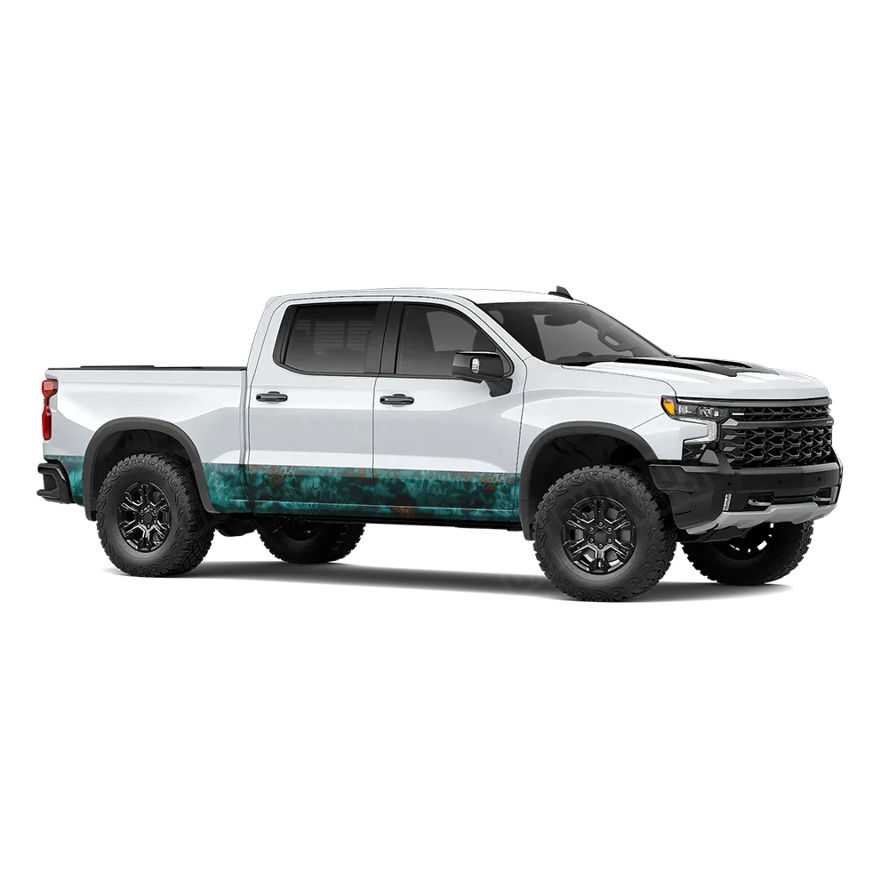 Kryptek Turquoise Rocker Panel Wraps