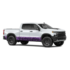 Cumulus Elite Purple Rocker Panel Wraps