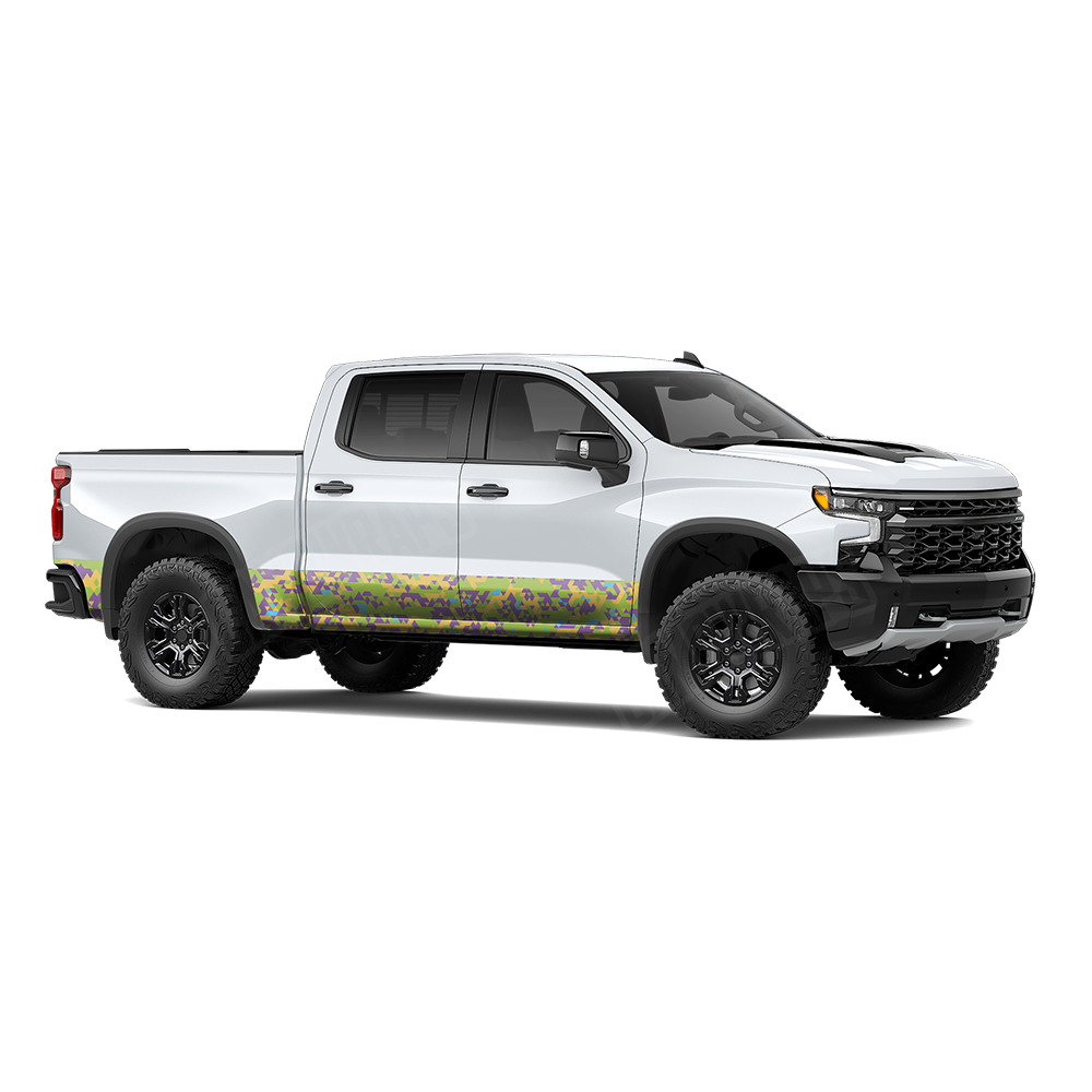 Triangle Carnival Rocker Panel Wraps