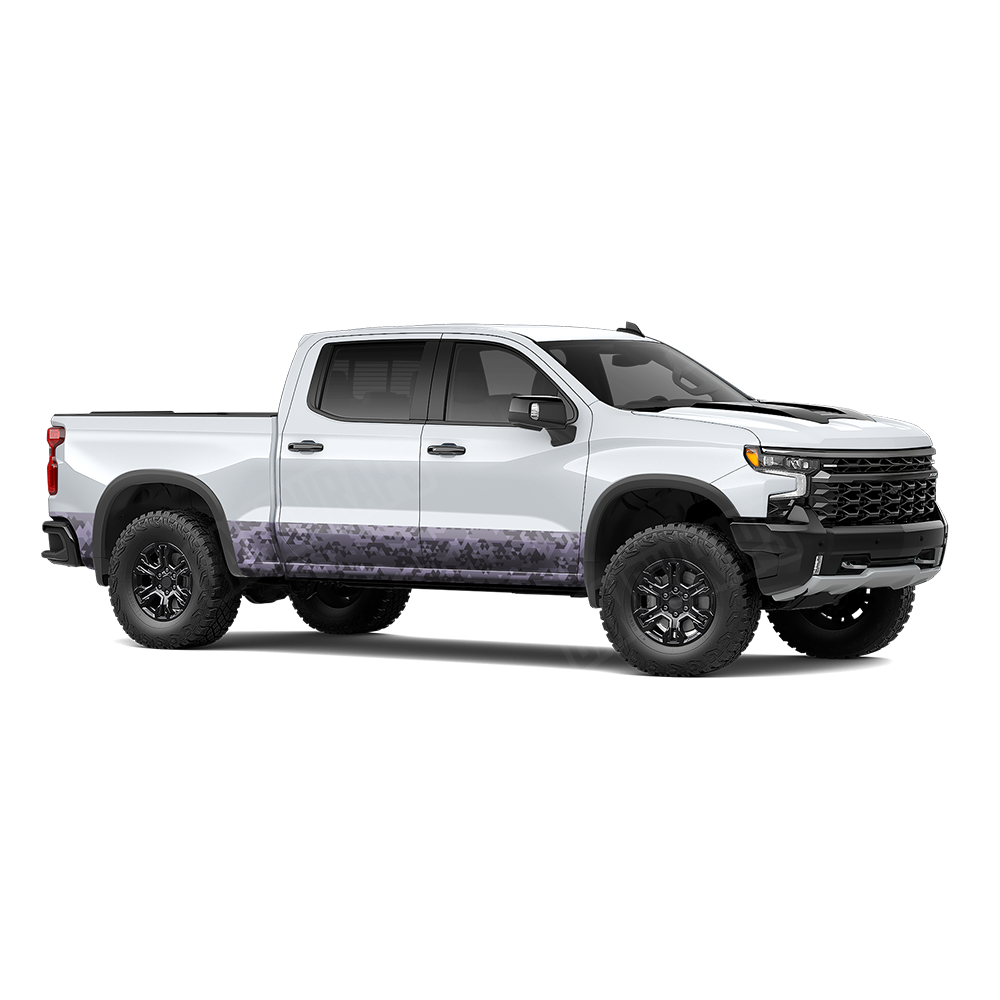 Triangle Lilac Rocker Panel Wraps