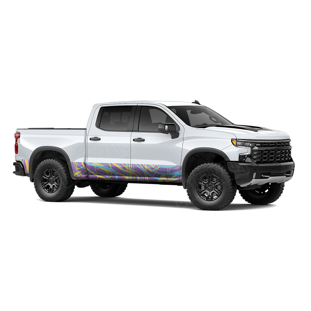 Liquid Smoke Carnival Rocker Panel Wraps