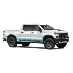 Realtree Aspect Sea Blue Rocker Panel Wraps