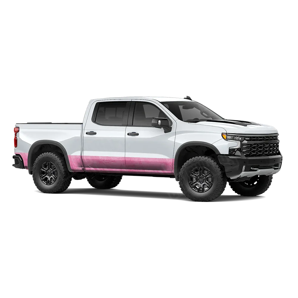 Realtree Fishing Pink Rocker Panel Wraps
