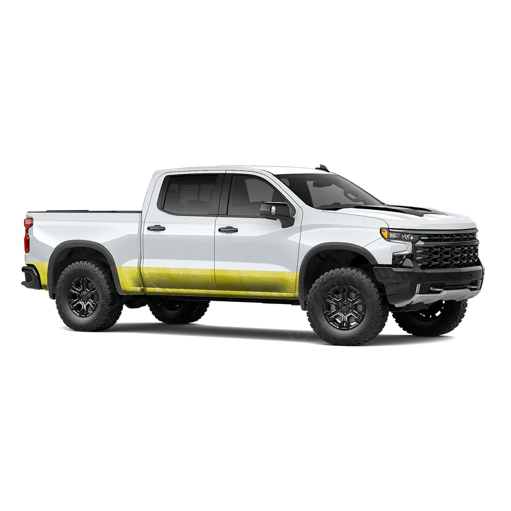 Realtree Fishing Yellow Rocker Panel Wraps