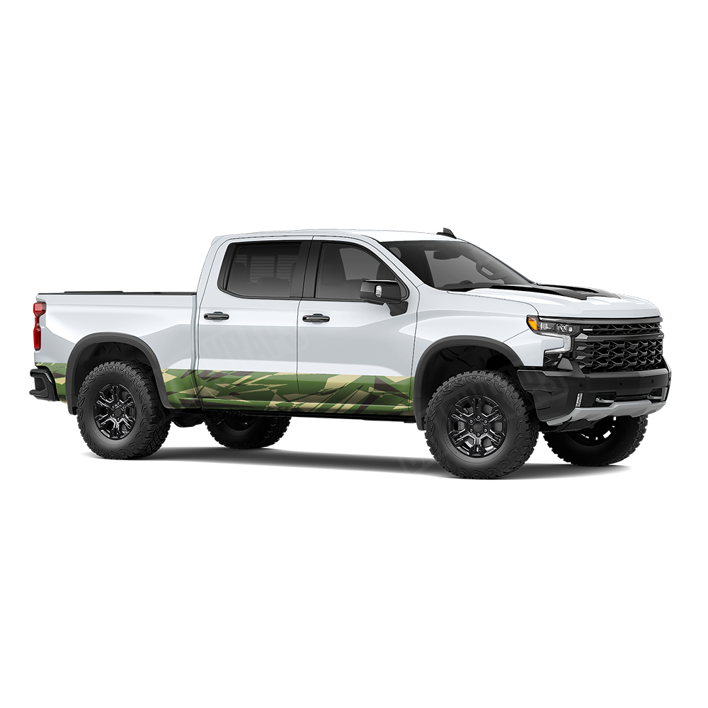 Sharp Jungle Rocker Panel Wraps