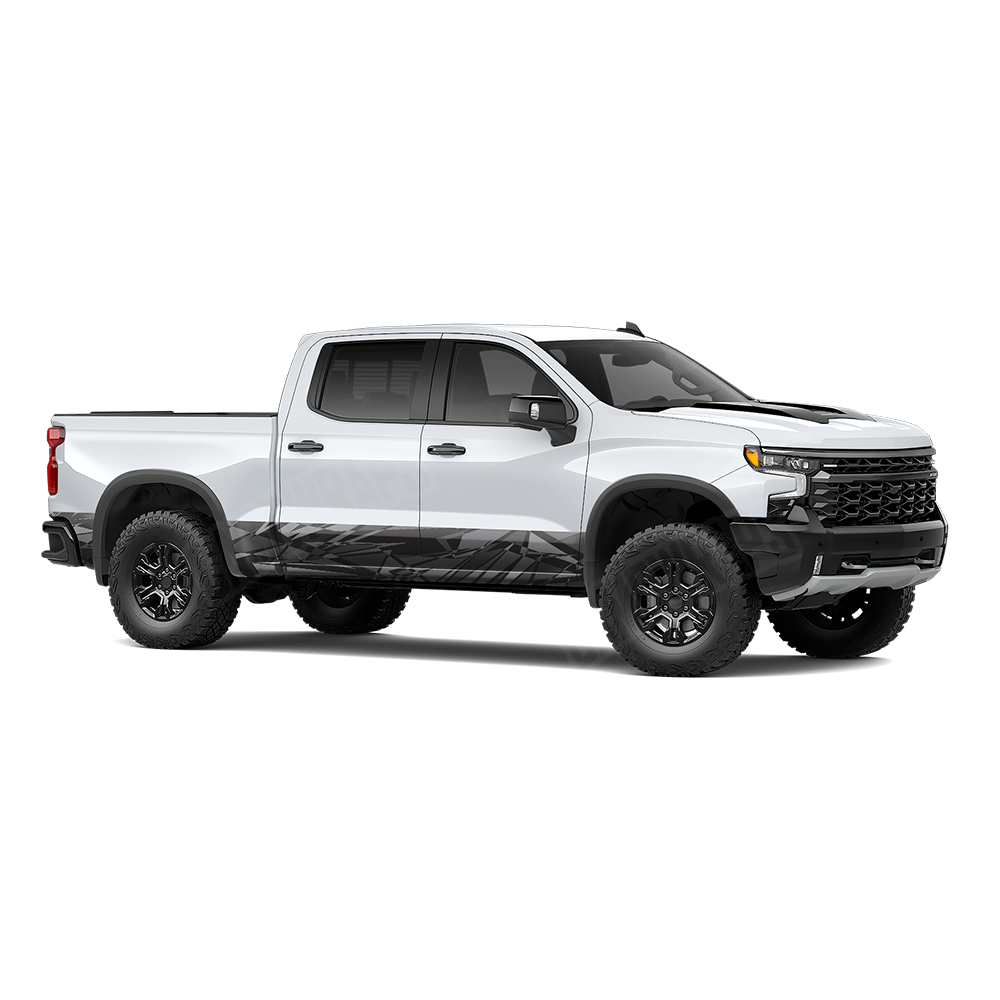 Sharp Midnight Rocker Panel Wraps