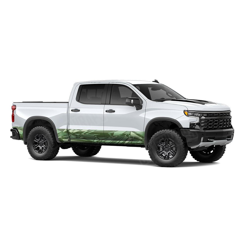 Sharp Pistachio Rocker Panel Wraps