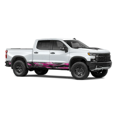 Vietnam Tiger Stripe Magenta Tiger Rocker Panel Wraps