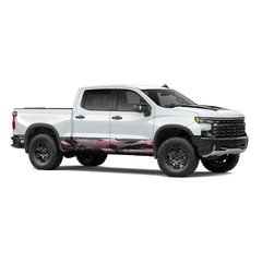 Vietnam Tiger Stripe Pink Tiger Rocker Panel Wraps